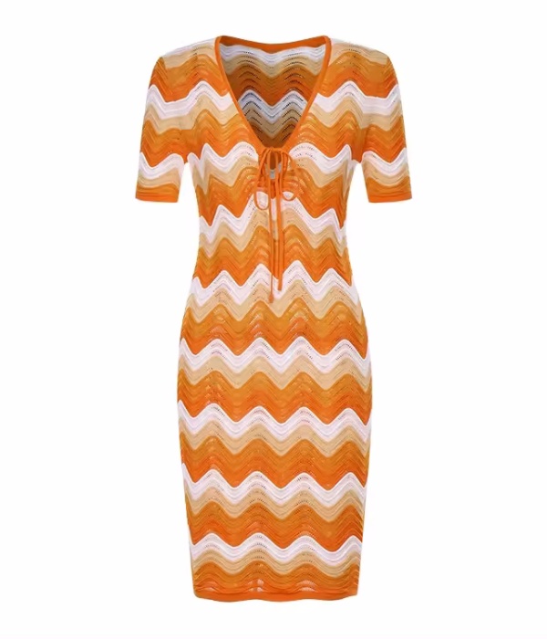 women knit sweater dress